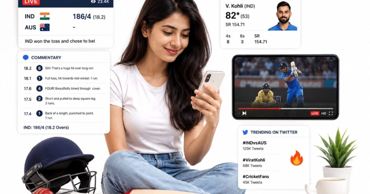 How Cricket Fans Follow Live Matches Online