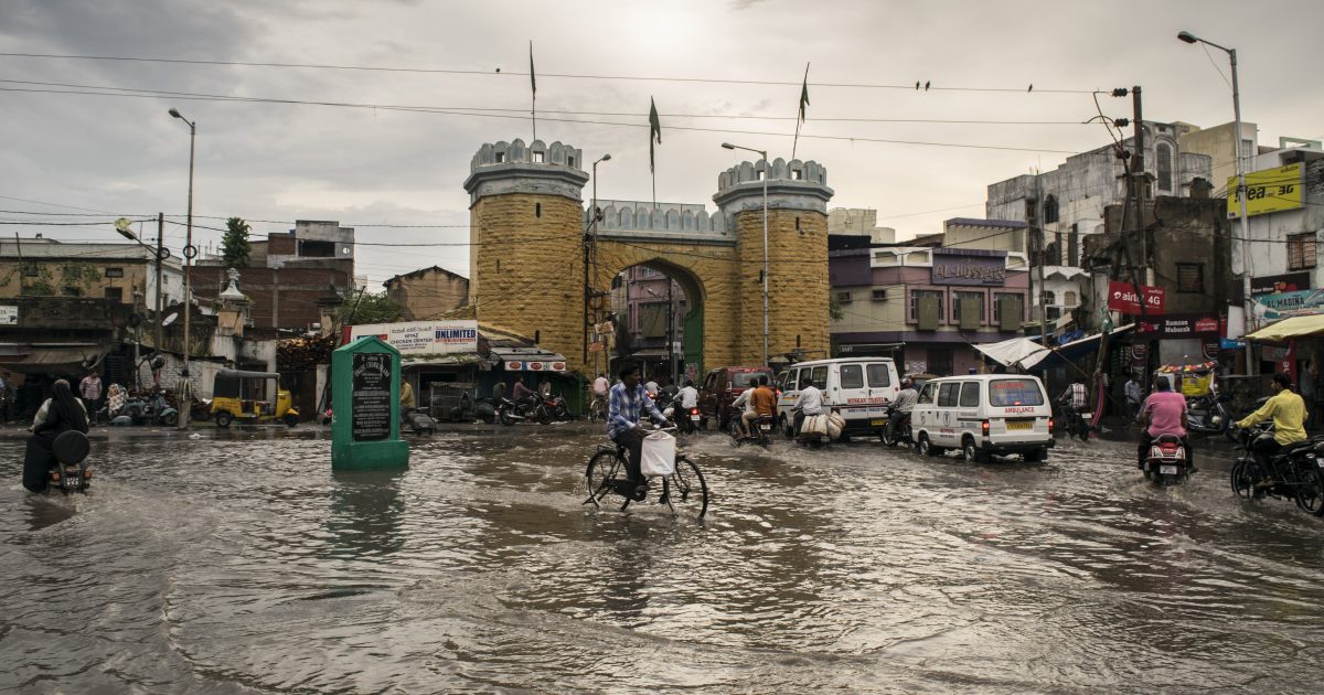 Hyderabad after heavy rain (representative image)
