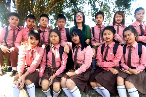 Indian school students (representative)