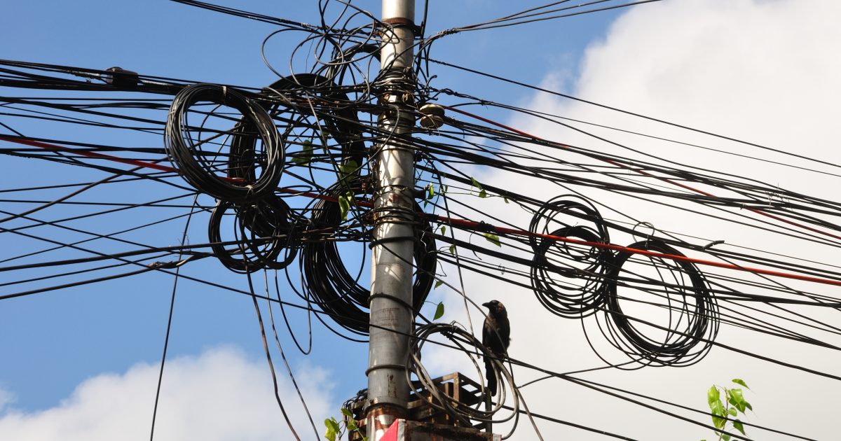 Power lines (representative image)