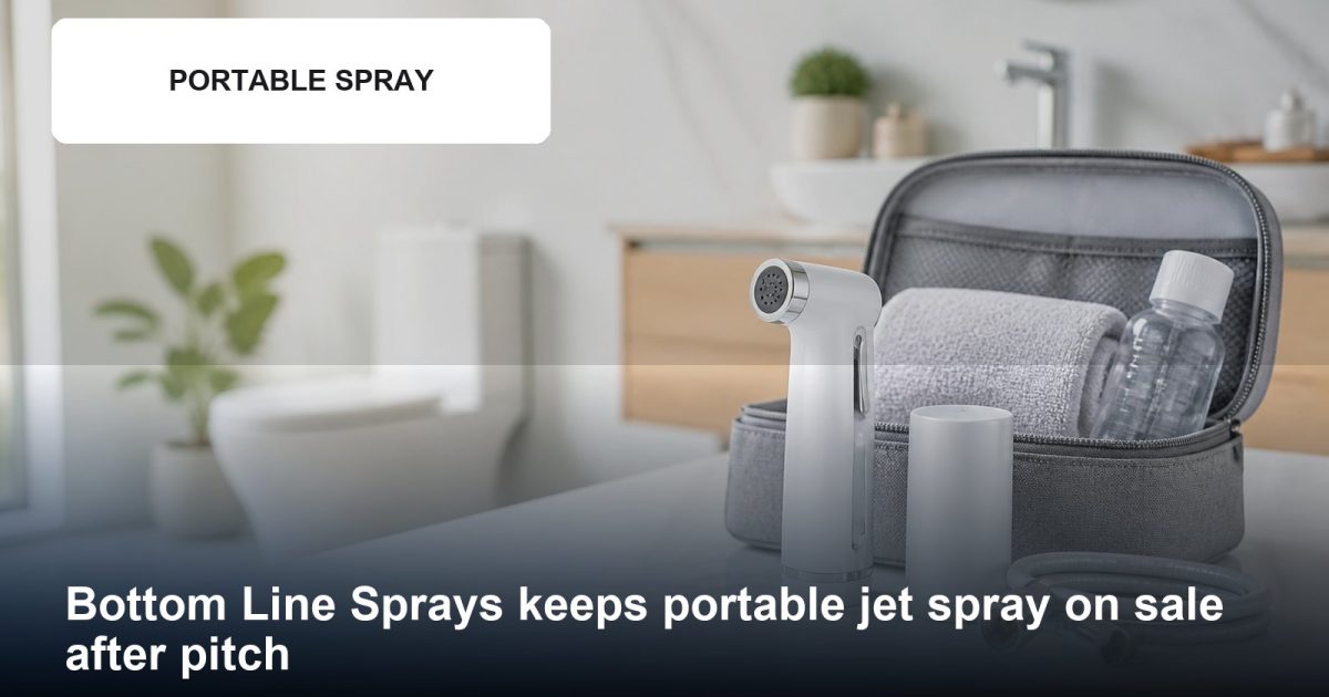 Bottom Line Sprays featured image with brand identifier, relevant product or service scene, and article headline