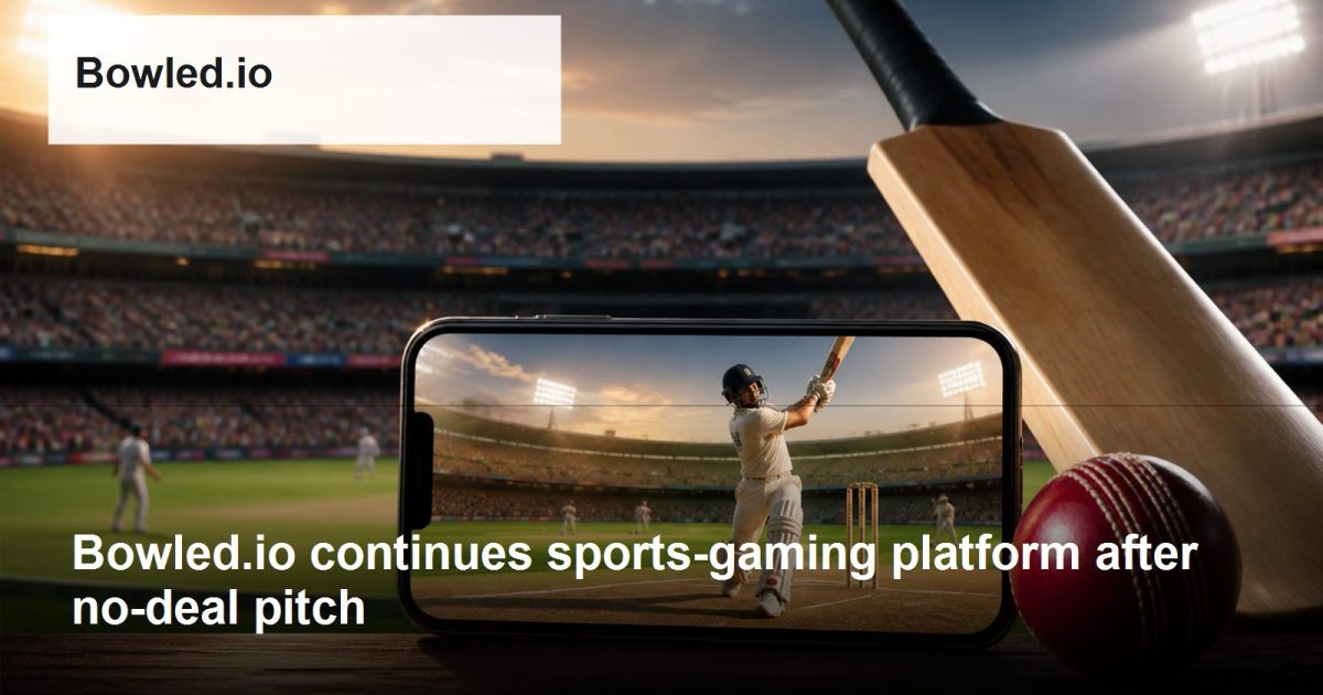 Bowled.io logo and company-relevant post-Shark Tank growth scene