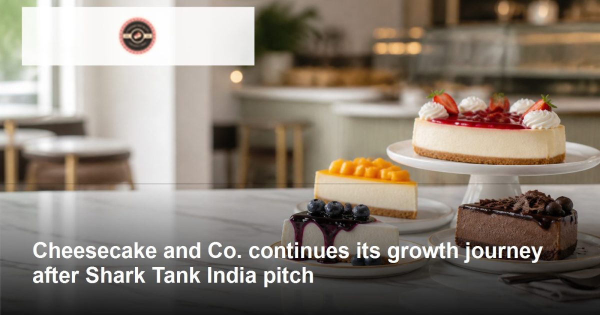 Cheesecake and Co. logo and post-Shark Tank growth journey
