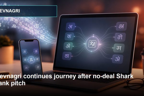 Editorial image representing Devnagri and its growth journey