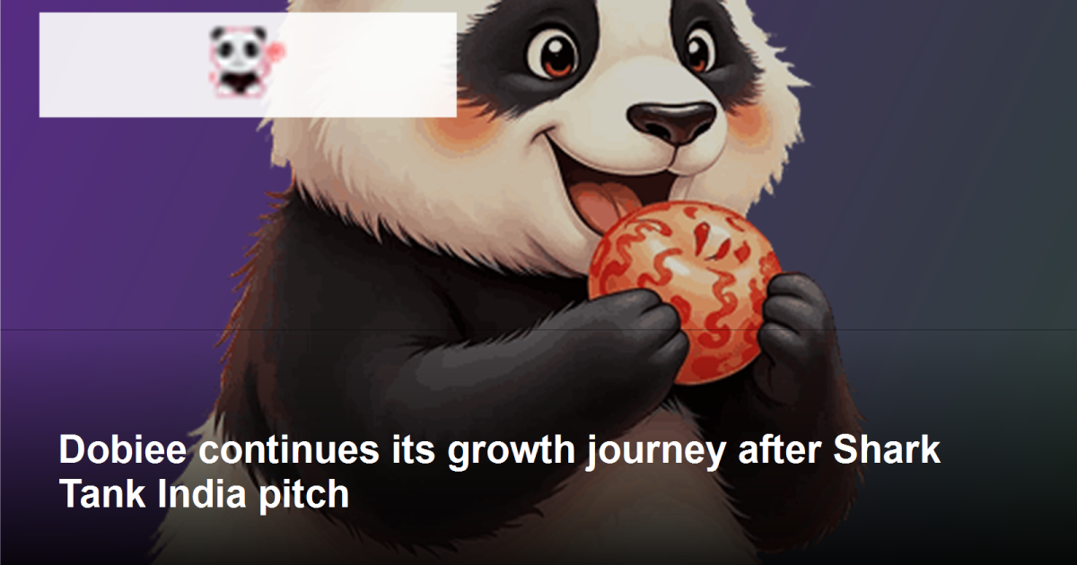 Dobiee logo and post-Shark Tank growth journey
