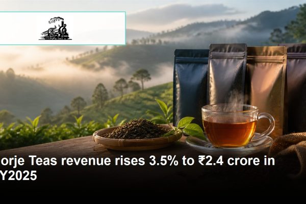 Darjeeling tea leaves and packaged tea representing Dorje Teas