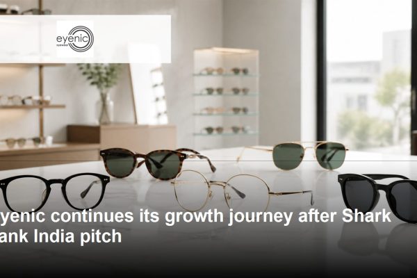 Eyenic logo and post-Shark Tank growth journey