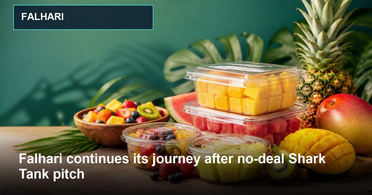Editorial business image representing Falhari and its growth journey