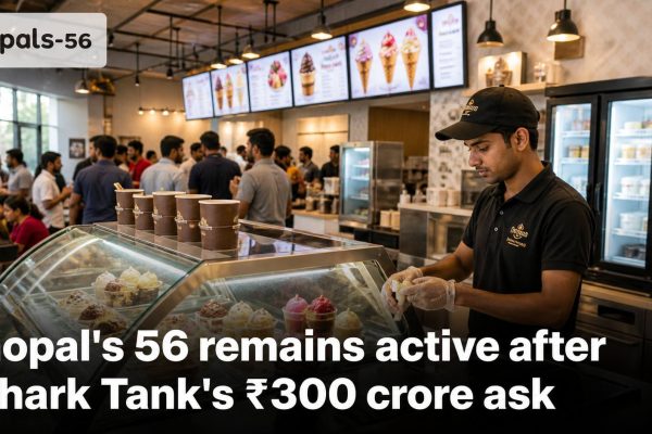 An active Gopal’s 56-style ice-cream and dessert outlet