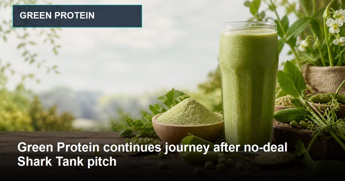 Editorial image representing Green Protein and its growth journey