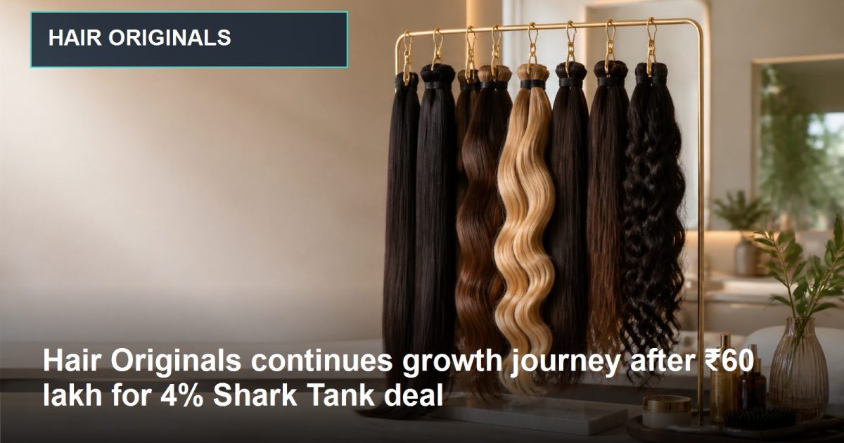 Editorial business image representing Hair Originals and its growth journey