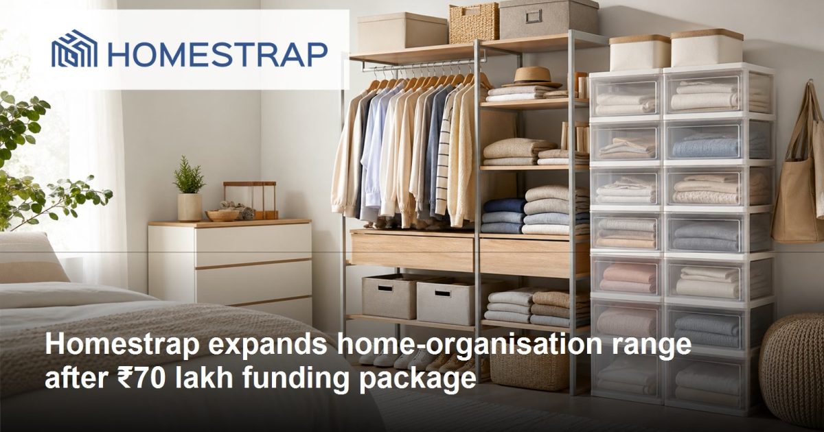 Homestrap logo and company-relevant post-Shark Tank growth scene