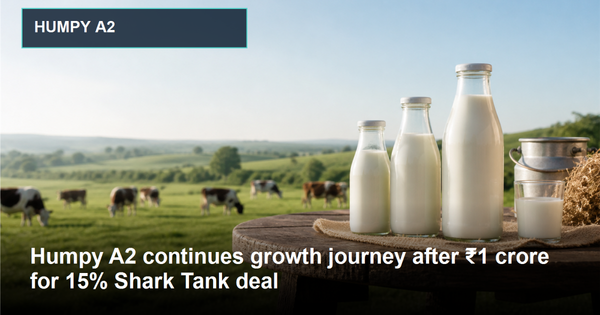Editorial business image representing Humpy A2 and its growth journey