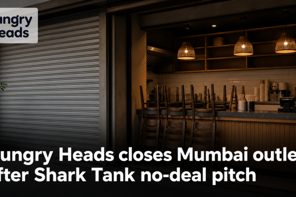 A closed Mumbai quick-service restaurant representing Hungry Heads’ reported outlet closure