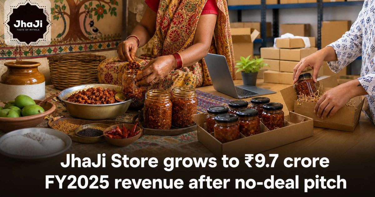 JhaJi Store pickle production progressing from a home kitchen to organised fulfilment