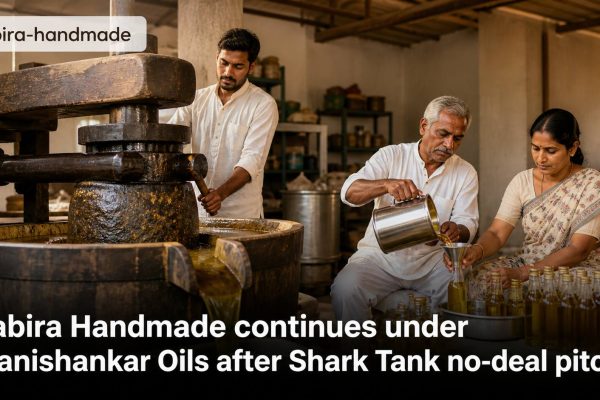 Traditional cold-pressed oil production continuing as a family manufacturing operation