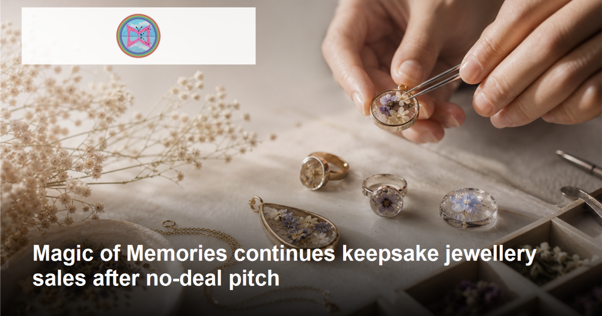 Magic of Memories bespoke keepsake jewellery journey