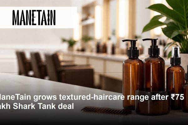 ManeTain logo and company-relevant post-Shark Tank growth scene