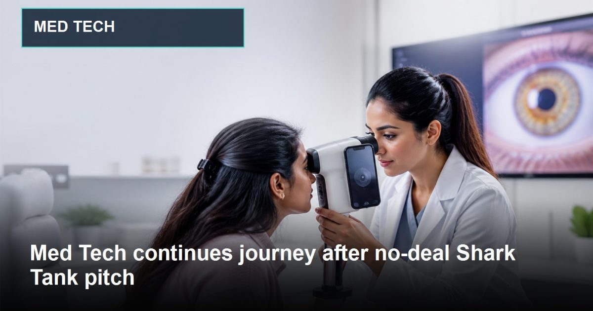 Editorial image representing Med Tech and its growth journey