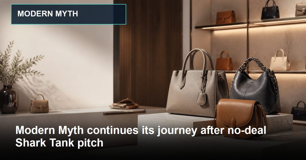 Editorial business image representing Modern Myth and its growth journey
