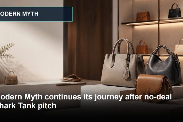 Editorial business image representing Modern Myth and its growth journey