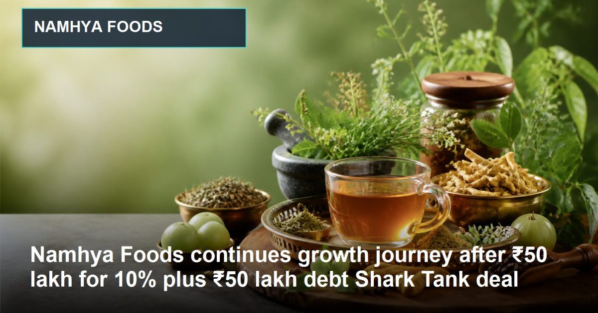 Editorial business image representing Namhya Foods and its growth journey