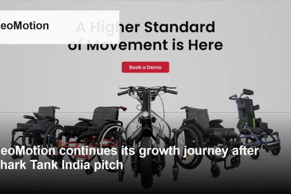 NeoMotion logo and post-Shark Tank growth journey