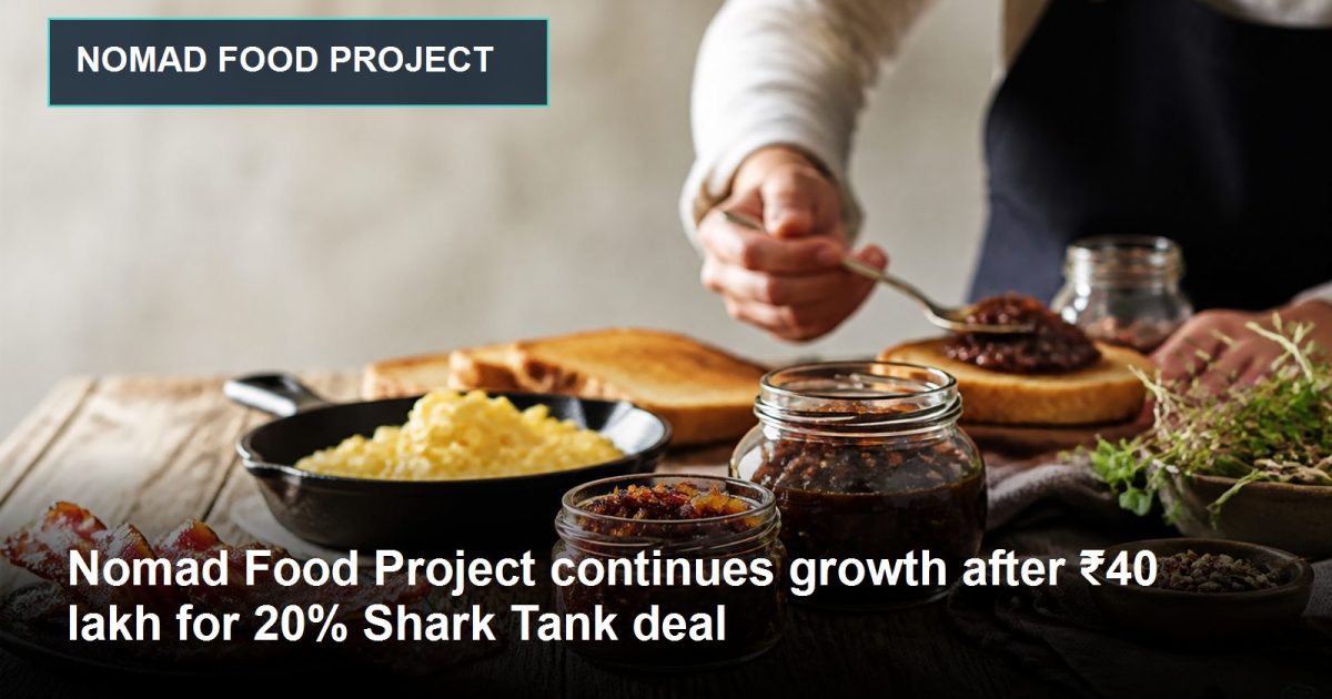 Editorial image representing Nomad Food Project and its growth journey