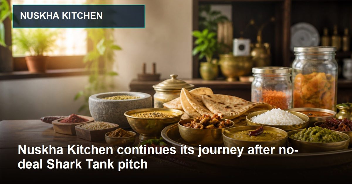 Editorial business image representing Nuskha Kitchen and its growth journey