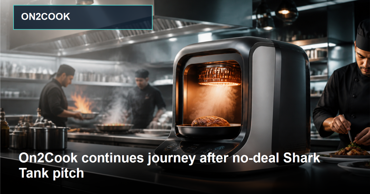 Editorial image representing On2Cook and its growth journey