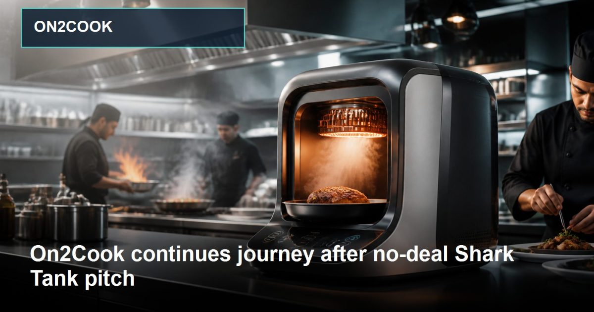 Editorial image representing On2Cook and its growth journey