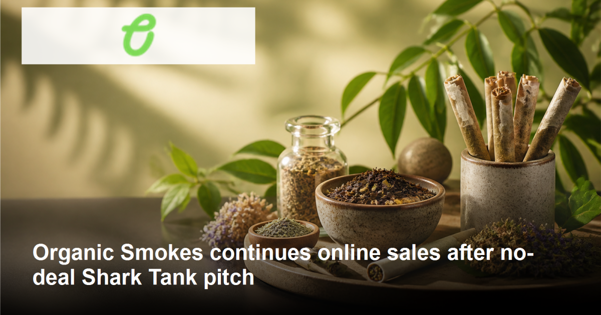 Organic Smokes herbal smoking products and business journey