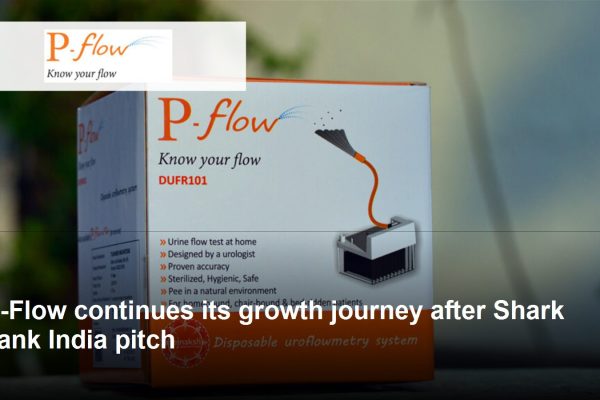 P-Flow logo and post-Shark Tank growth journey