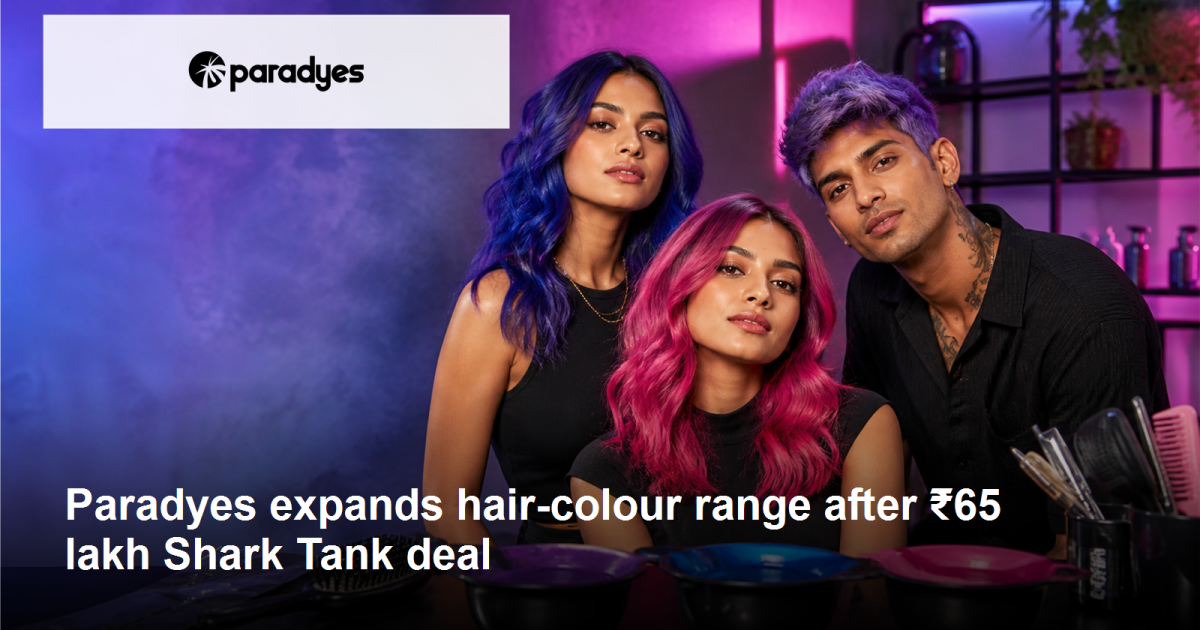 Paradyes semi-permanent hair-colour brand journey