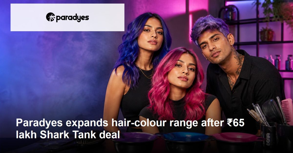 Paradyes semi-permanent hair-colour brand journey