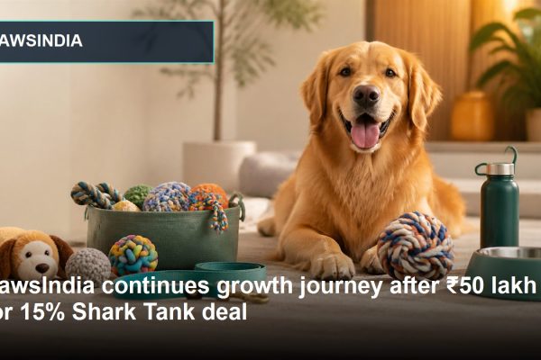 Editorial business image representing PawsIndia and its growth journey