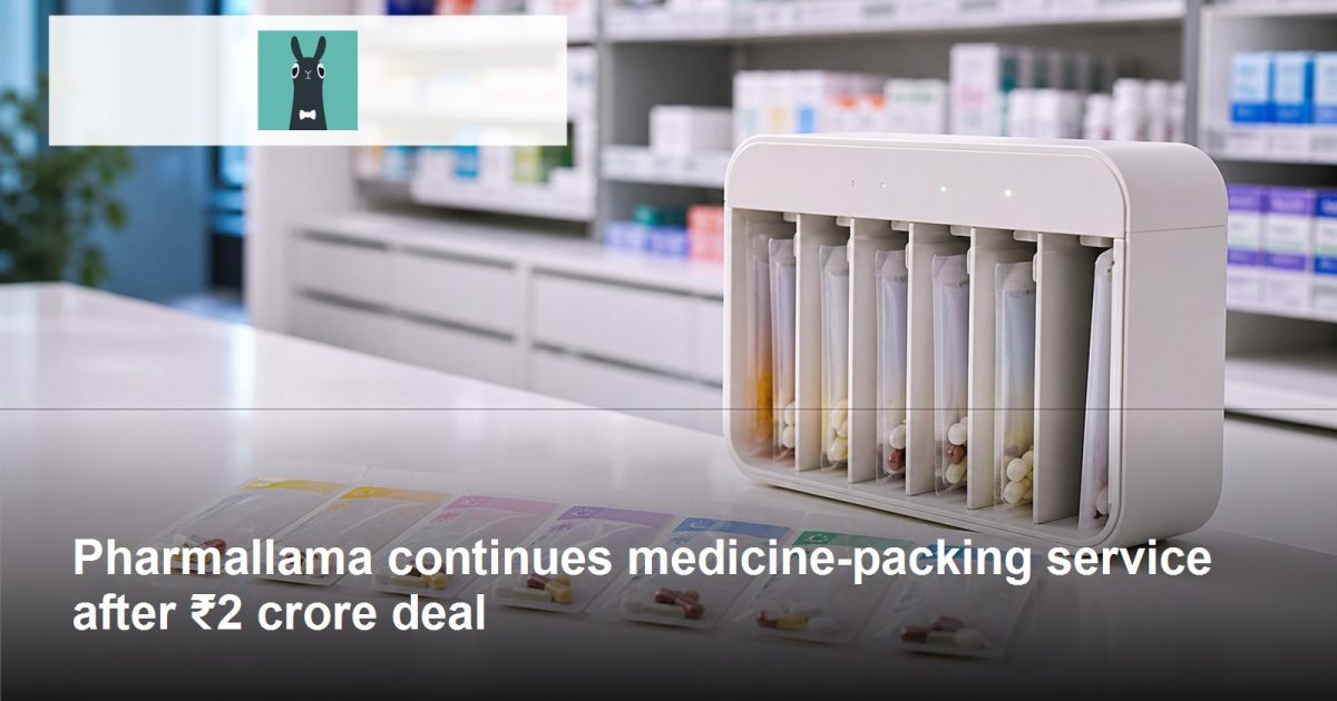 Pharmallama logo and company-relevant post-Shark Tank growth scene