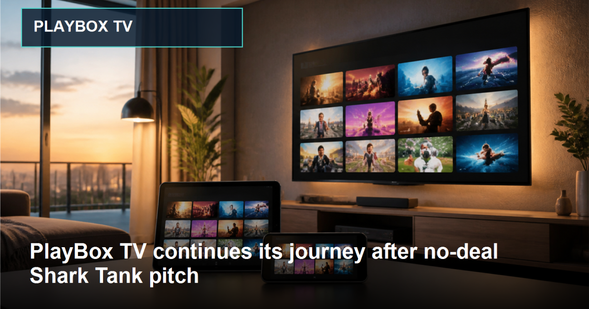 Editorial business image representing PlayBox TV and its growth journey
