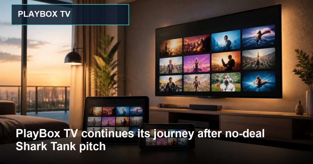 Editorial business image representing PlayBox TV and its growth journey