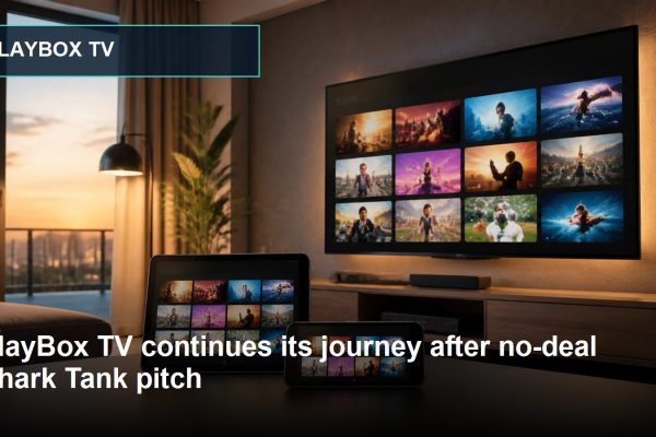 Editorial business image representing PlayBox TV and its growth journey