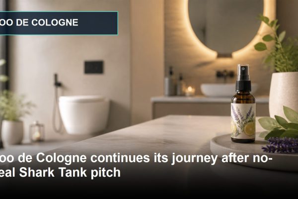 Editorial business image representing Poo de Cologne and its growth journey