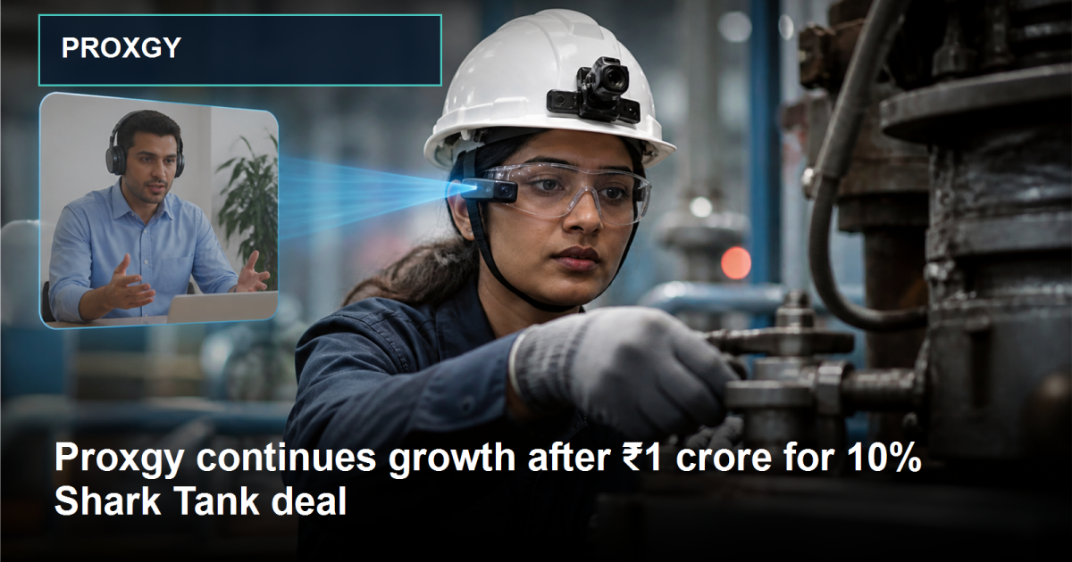 Editorial image representing Proxgy and its growth journey