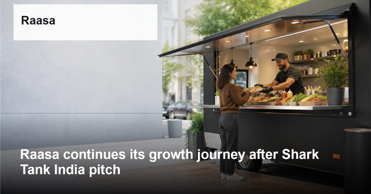 Raasa continues its growth journey after Shark Tank India pitch featured image