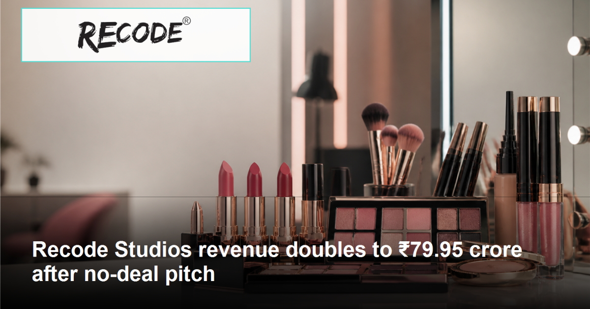 Cosmetics and beauty products representing Recode Studios
