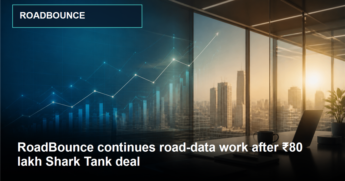 Editorial business image representing RoadBounce and its growth journey