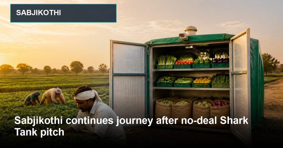Editorial image representing Sabjikothi and its growth journey