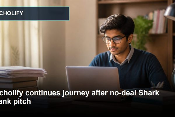 Editorial image representing Scholify and its growth journey