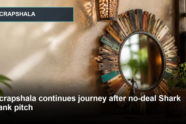 Editorial image representing Scrapshala and its growth journey