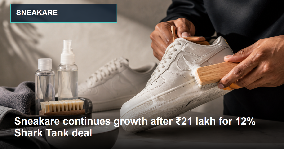 Editorial image representing Sneakare and its growth journey