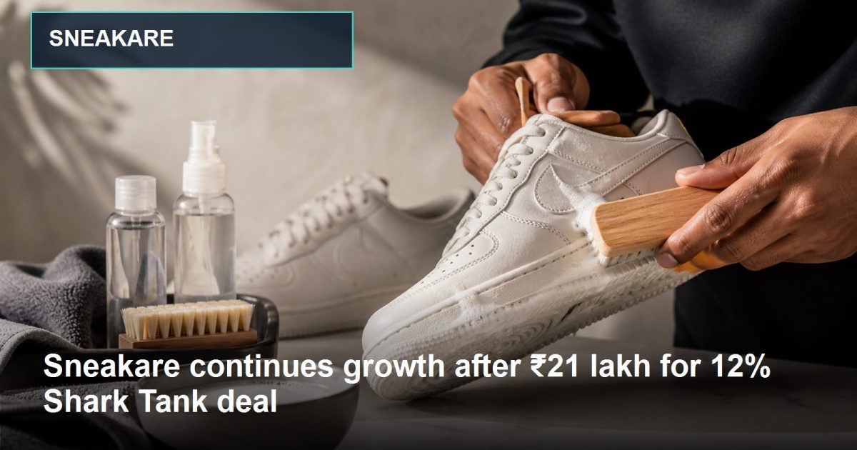 Editorial image representing Sneakare and its growth journey